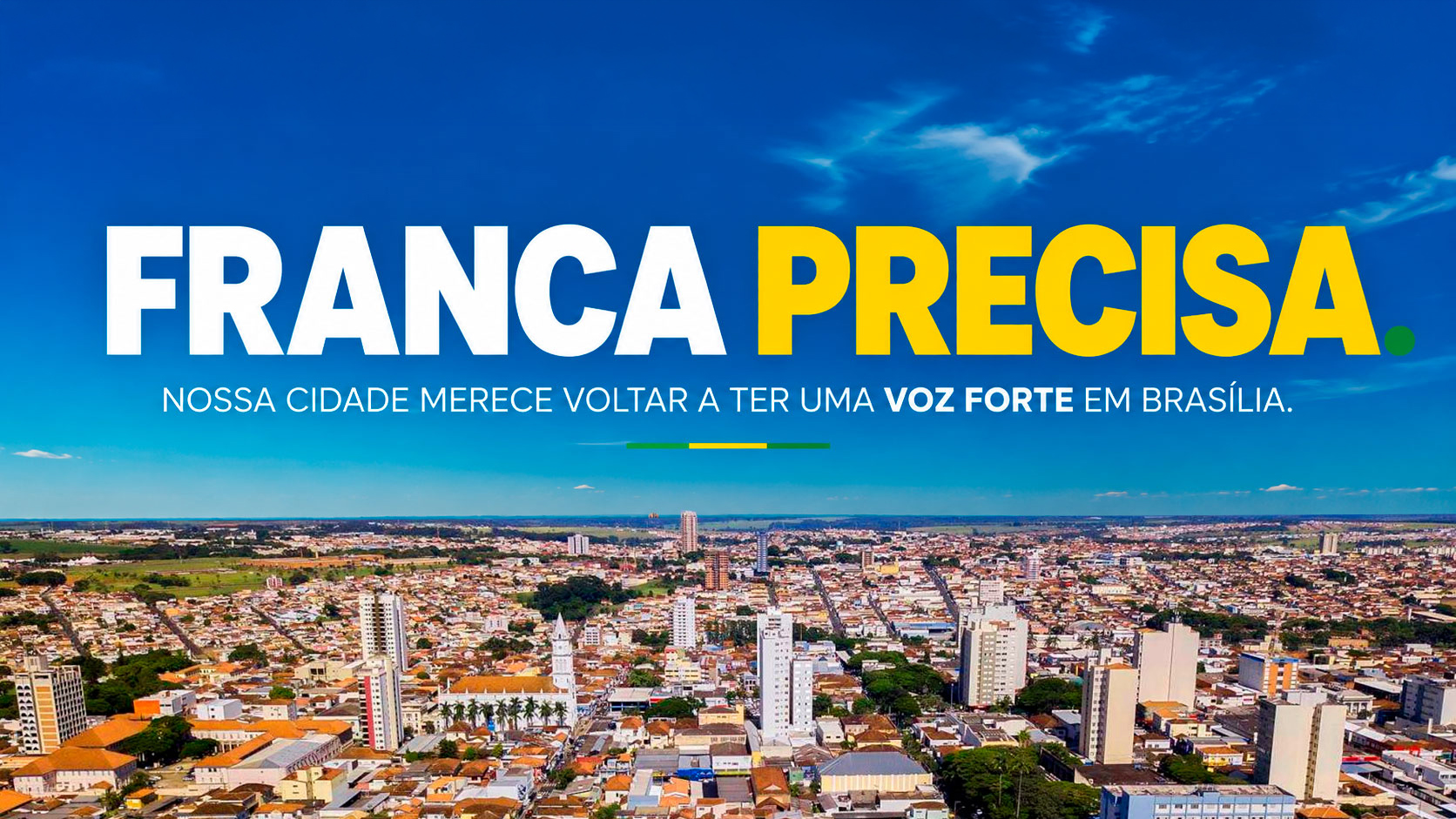 Vista panorâmica da cidade de Franca